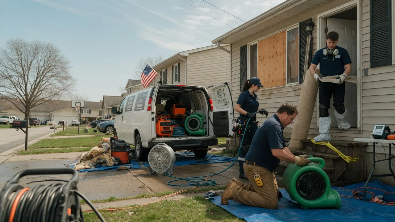 Water Damage Restoration in Souris, ND near me